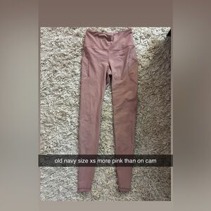 Old Navy Kids Dusty Pink Leggings